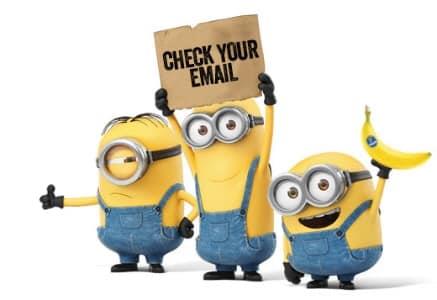 Minions Email 
